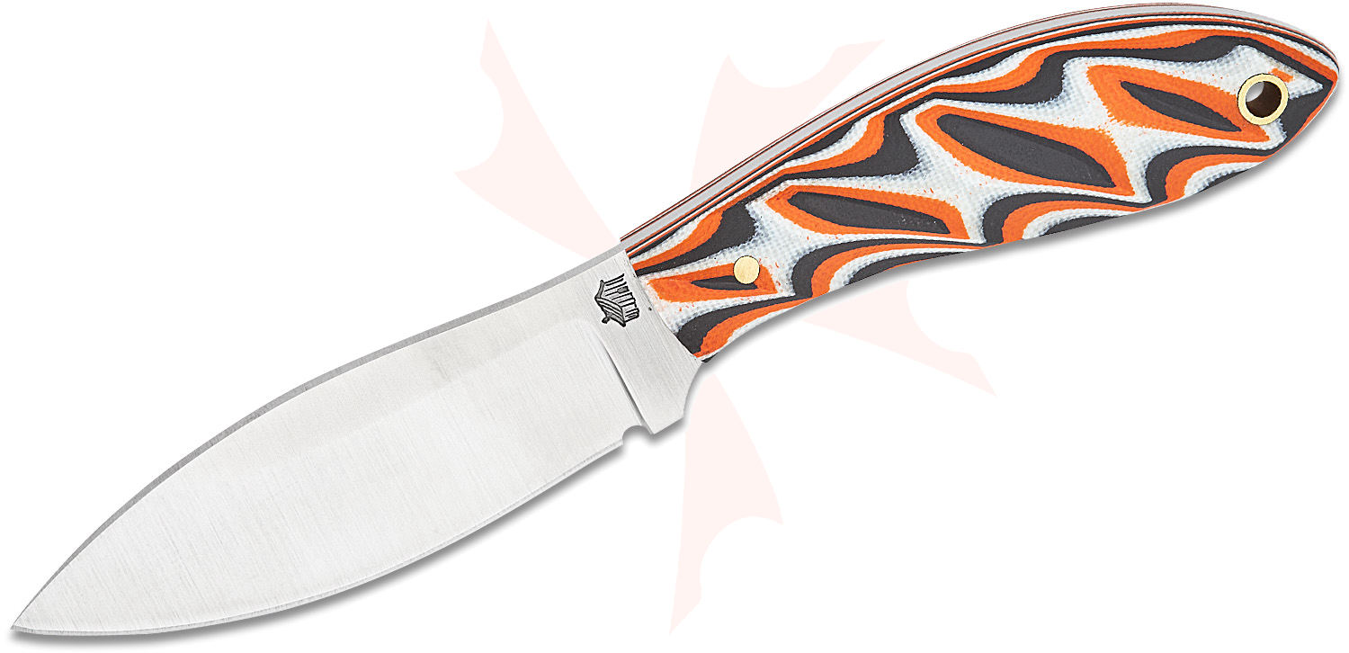 L.T. Wright Small Northern Hunter 3.5" AEBL Saber Grind Fixed Blade