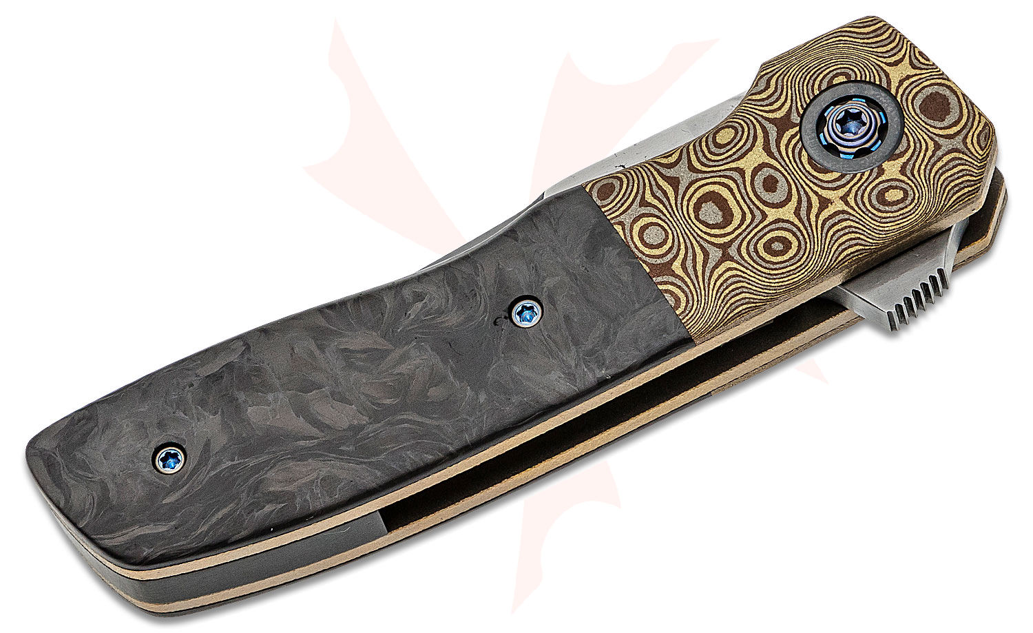 Kirby Lambert Custom JVO Collaboration Seishin Flipper Knife 3.25
