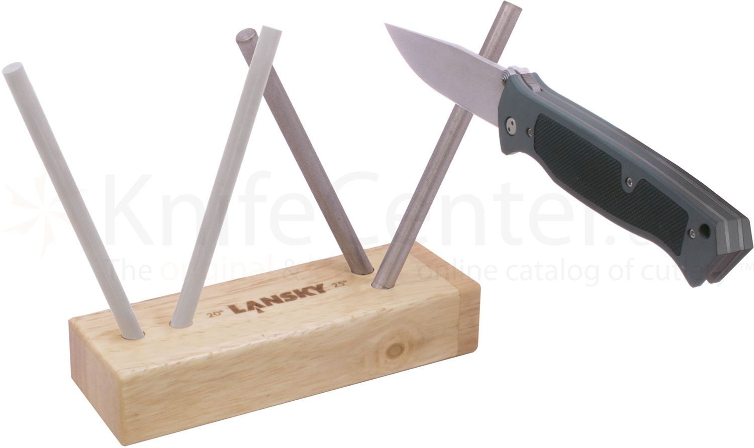 Lansky Diamond and Ceramic Four Rod Turnbox Knife Sharpener