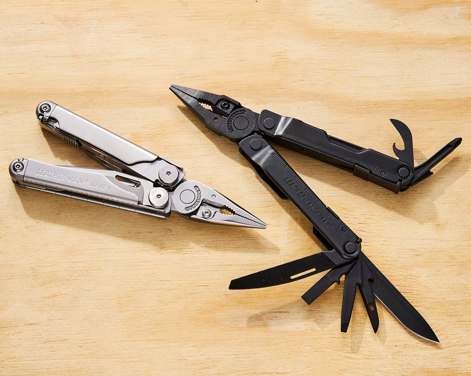 Leatherman Rebar Full-Size Multi-Tool, Black Oxide - KnifeCenter