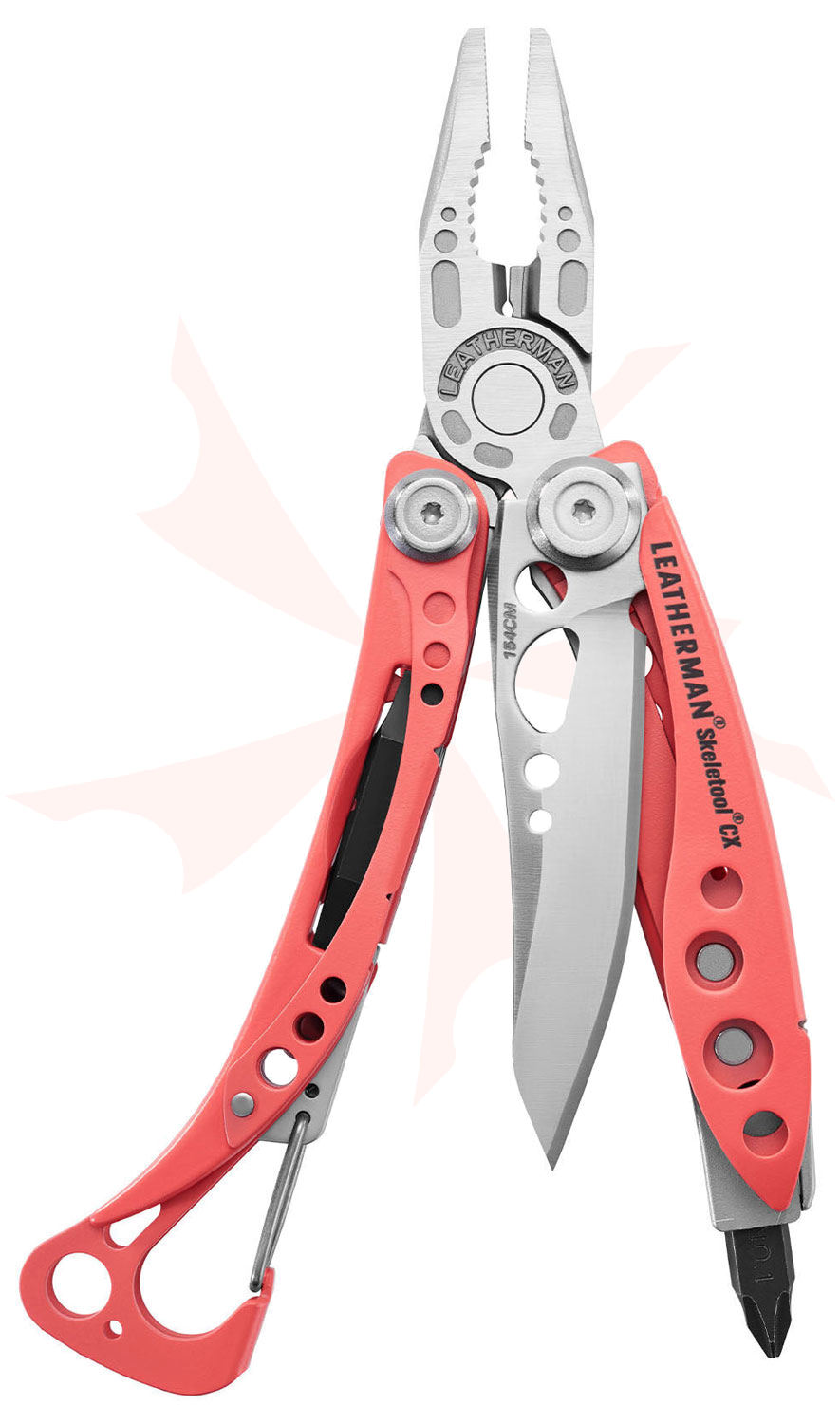Leatherman Skeletool CX Pocket-Size Multi-Tool, Guava