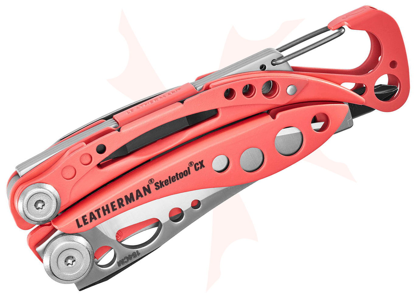 Leatherman Skeletool CX Pocket-Size Multi-Tool, Guava 