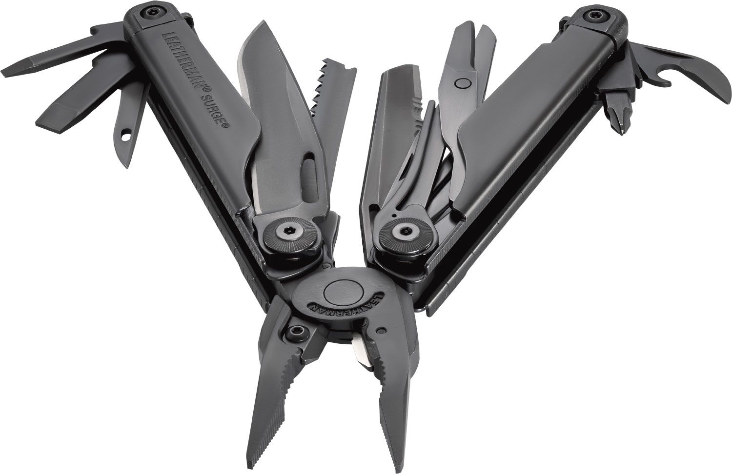 MOLLE　Size　Full　KnifeCenter　Leatherman　Multi-Tool,　Sheath　Surge　Black,　830278