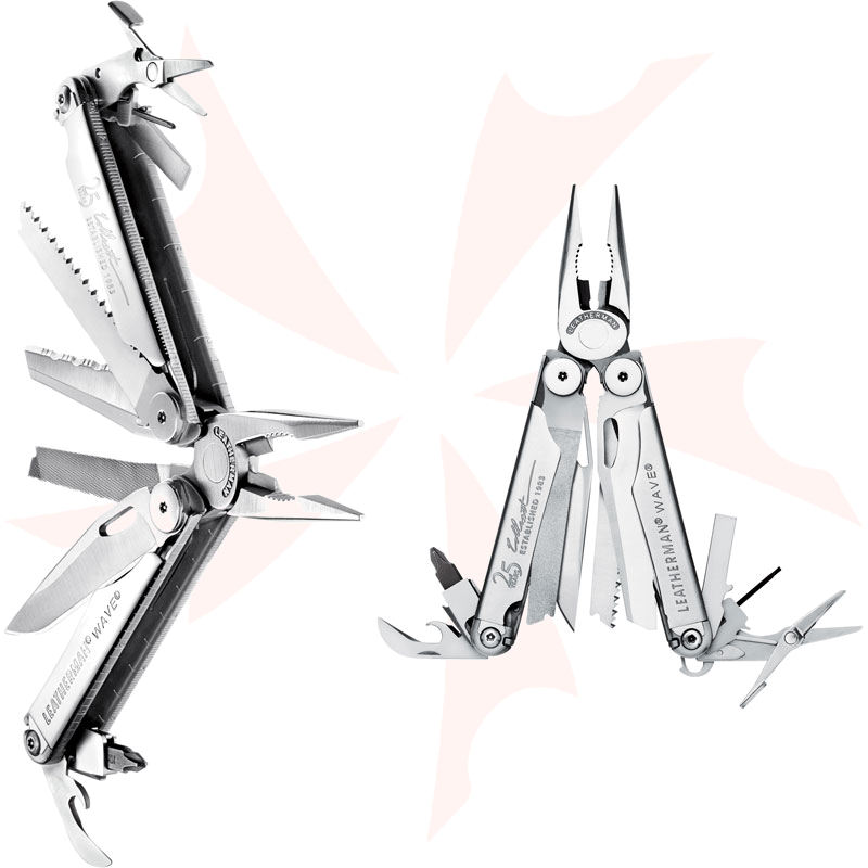 Leatherman 25th Anniversary Wave® Multi-Tool with Nylon Sheath 