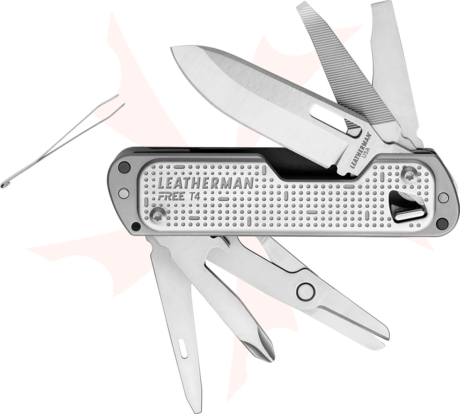 Leatherman FREE™ T4 Pocket Size Multi-Purpose Knife 2.2