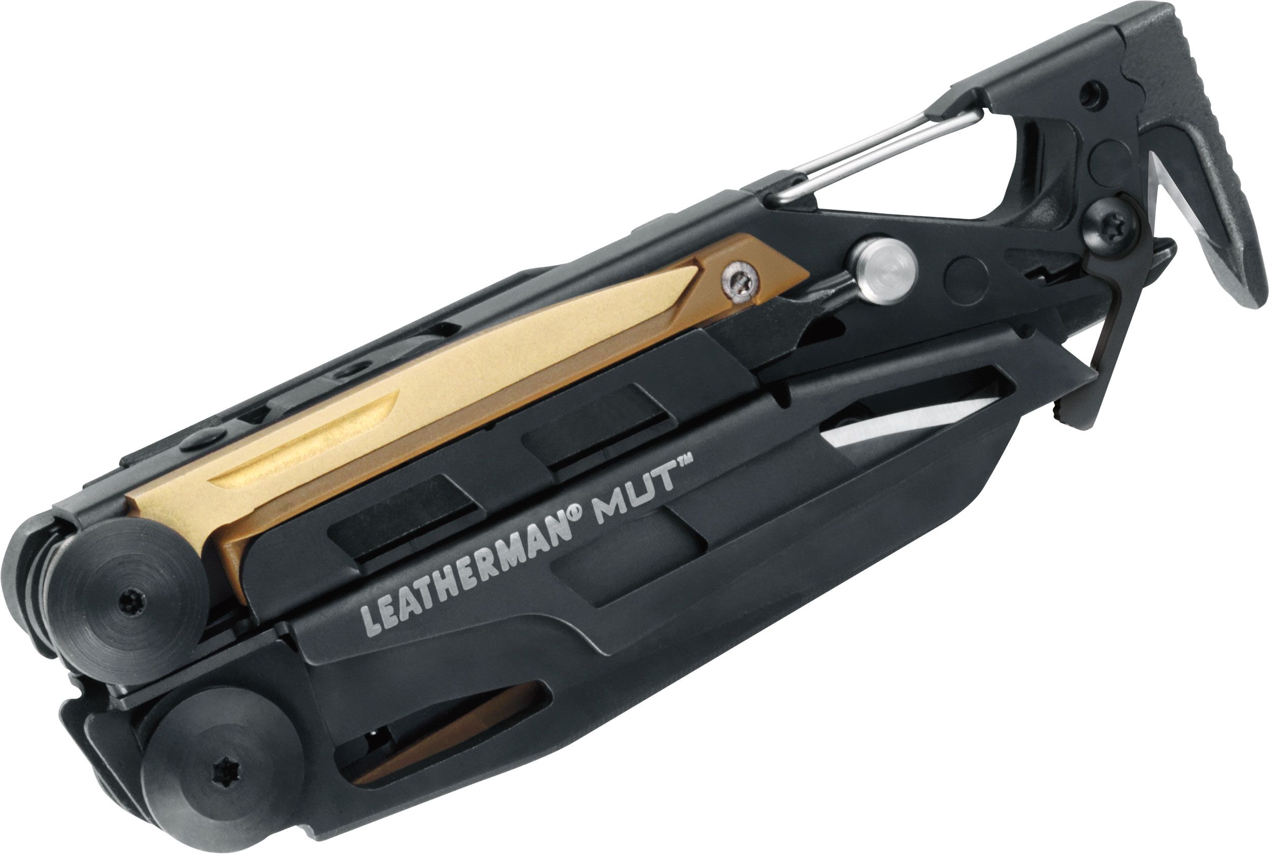 Leatherman MUT Heavy-Duty Multi-Tool, Black Oxide, Brown MOLLE 