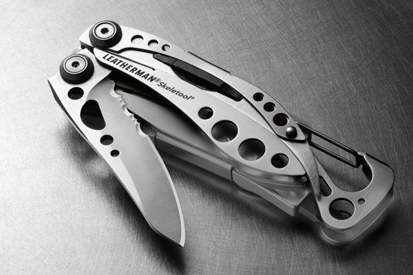 Leatherman Skeletool Pocket-Size Multi-Tool, Denim - KnifeCenter - 832200