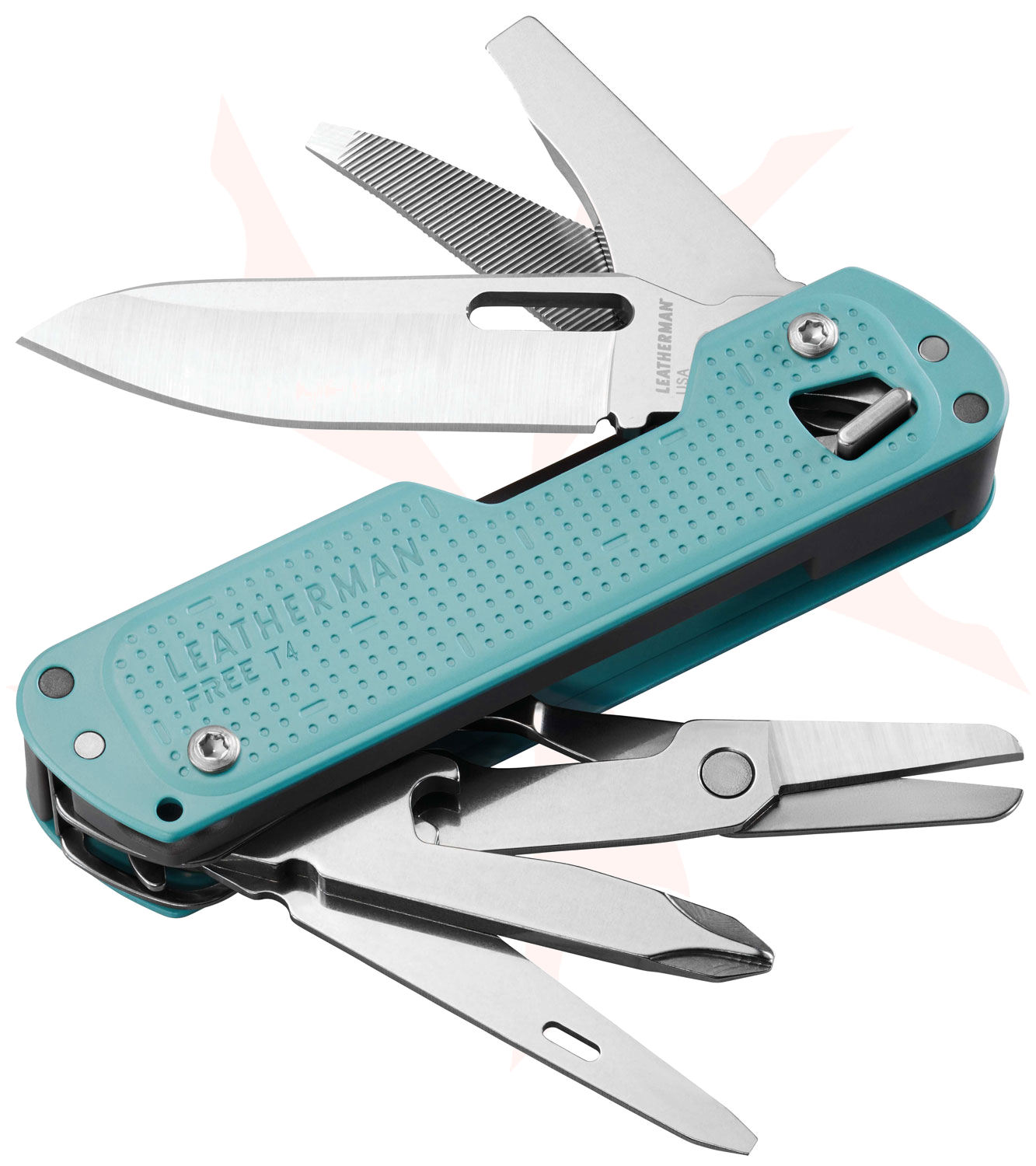 Leatherman FREE™ T4 Pocket Size Multi-Purpose Knife 2.2
