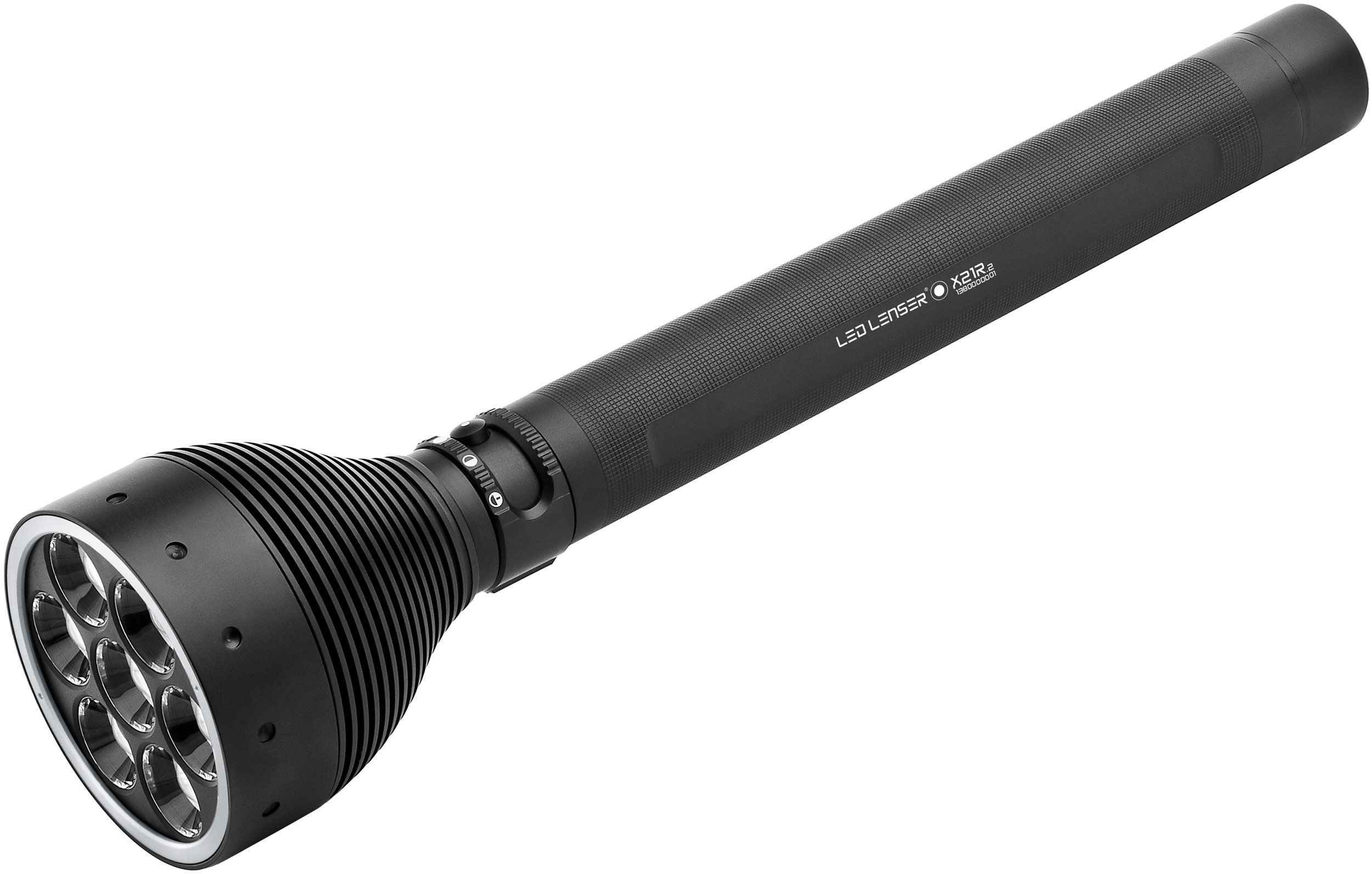 LED Lenser 880097 X21R.2 Heavy-Duty Rechargeable LED Max Lumens, Black - KnifeCenter - Discontinued