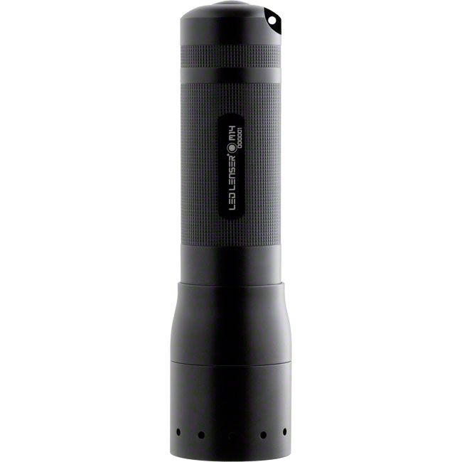 Bane se strøm LED Lenser 880032 M14 Heavy-Duty LED Flashlight, 220 Max Lumens, Black -  KnifeCenter - Discontinued