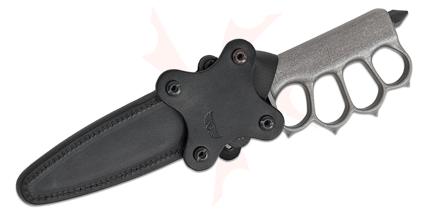 Les George Custom MK1 Trench Fixed Blade Knife 6.75