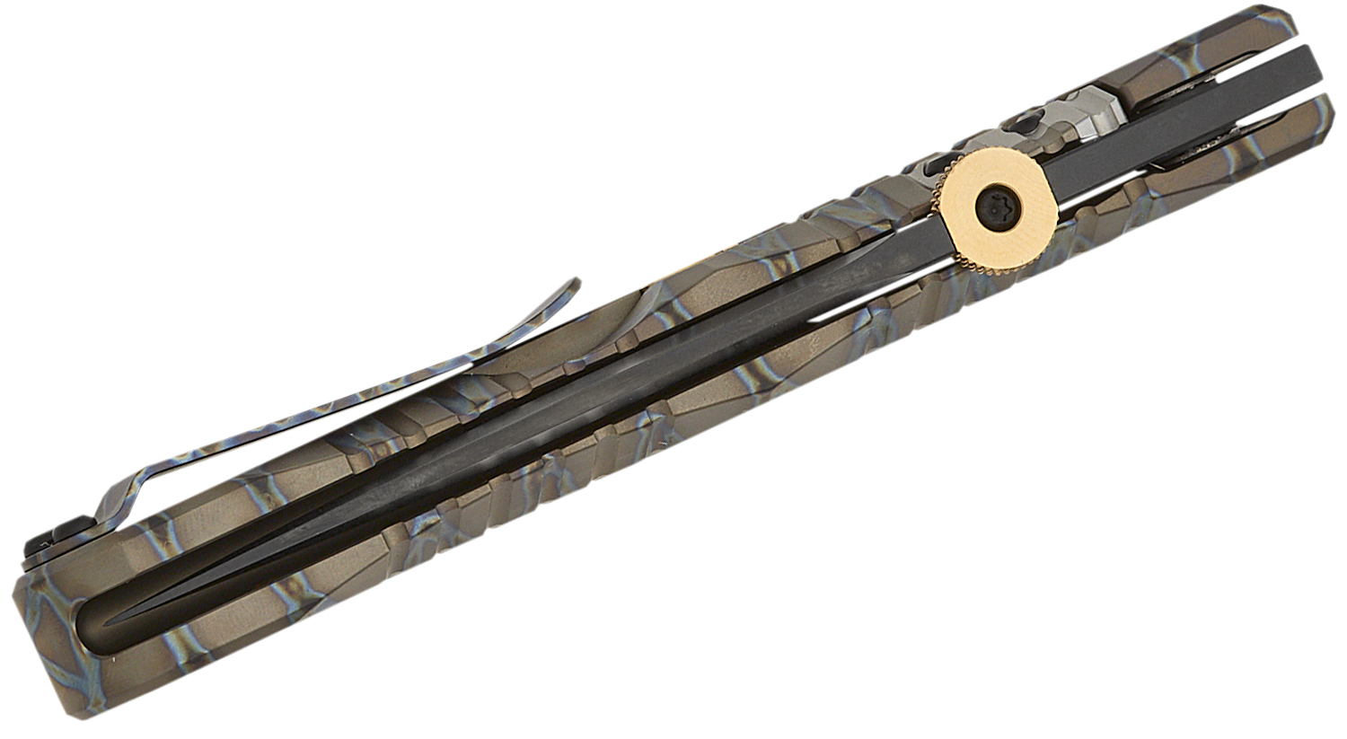 dele ディーリーPREMIUM undeleted EDITION… Les George/Allen Elishewitz Ek Integral Folding Knife 3.75