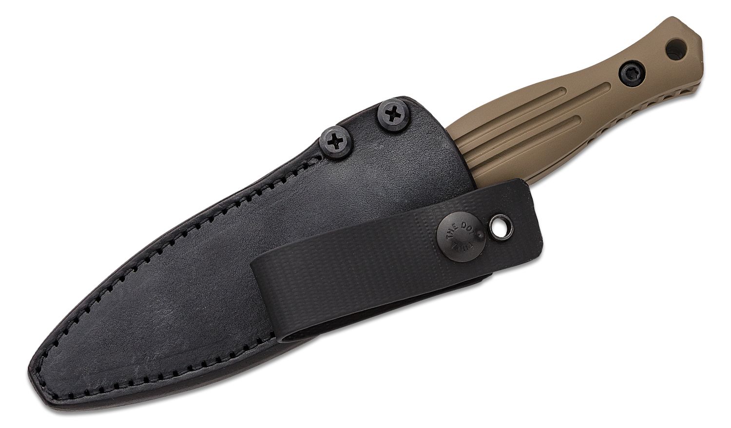 Les George Mid-Tech Galvo Fixed Blade Boot Knife 4