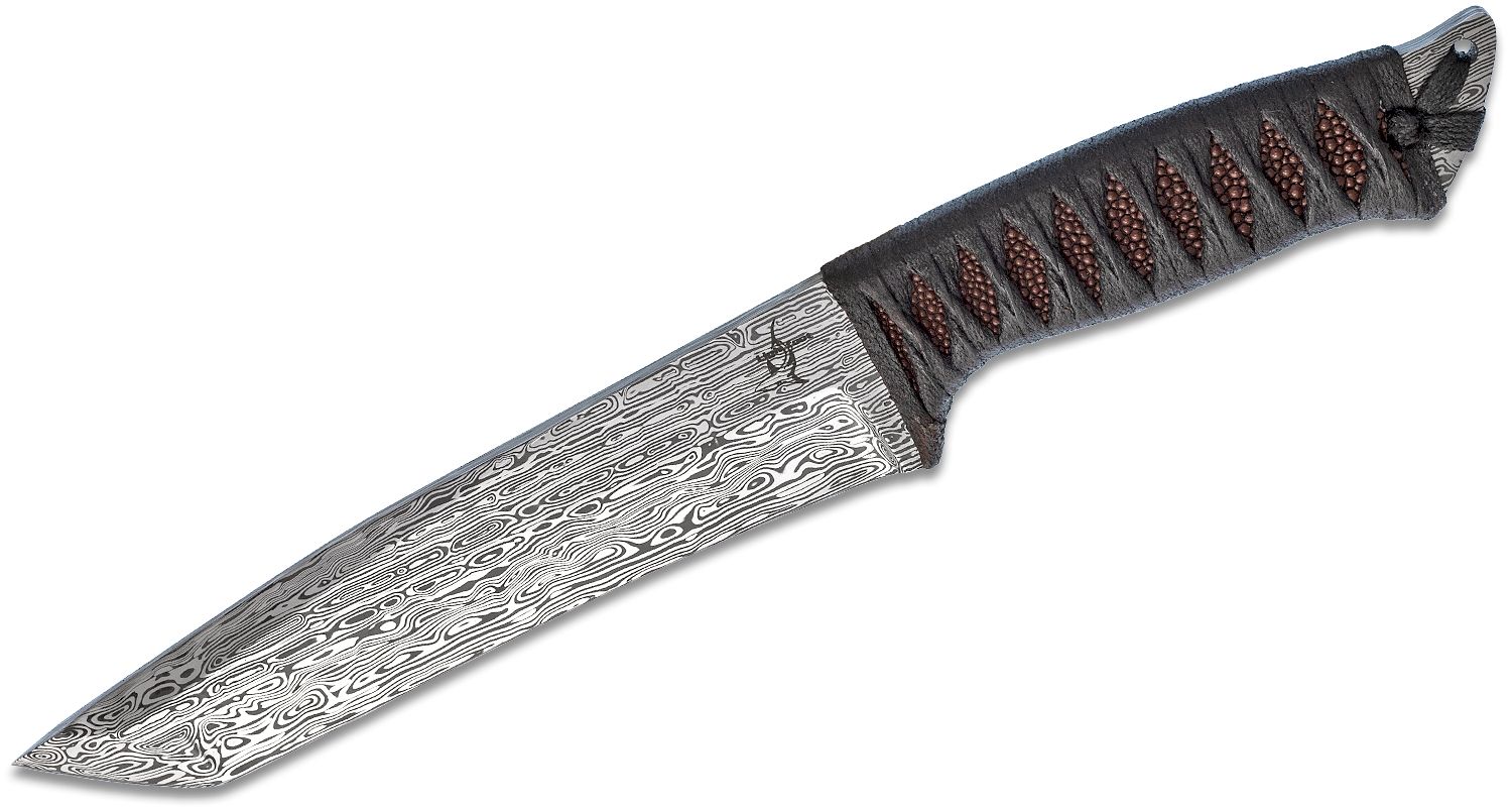 This beautiful handmade katana-style knife is an absolute