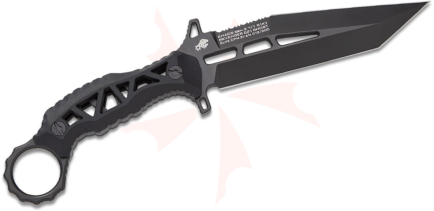 Lotar Combat ナイフ KHAOS LOTAR Combat KHAOS Gen.2 REVENGER Custom MilSpec Elite GHOST Fixed
