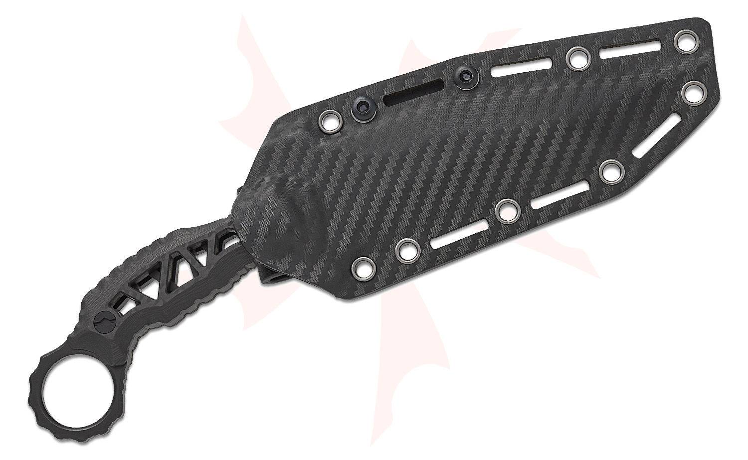 Lotar Combat ナイフ KHAOS LOTAR Combat KHAOS Gen.2 REVENGER Custom MilSpec Elite SHADOW