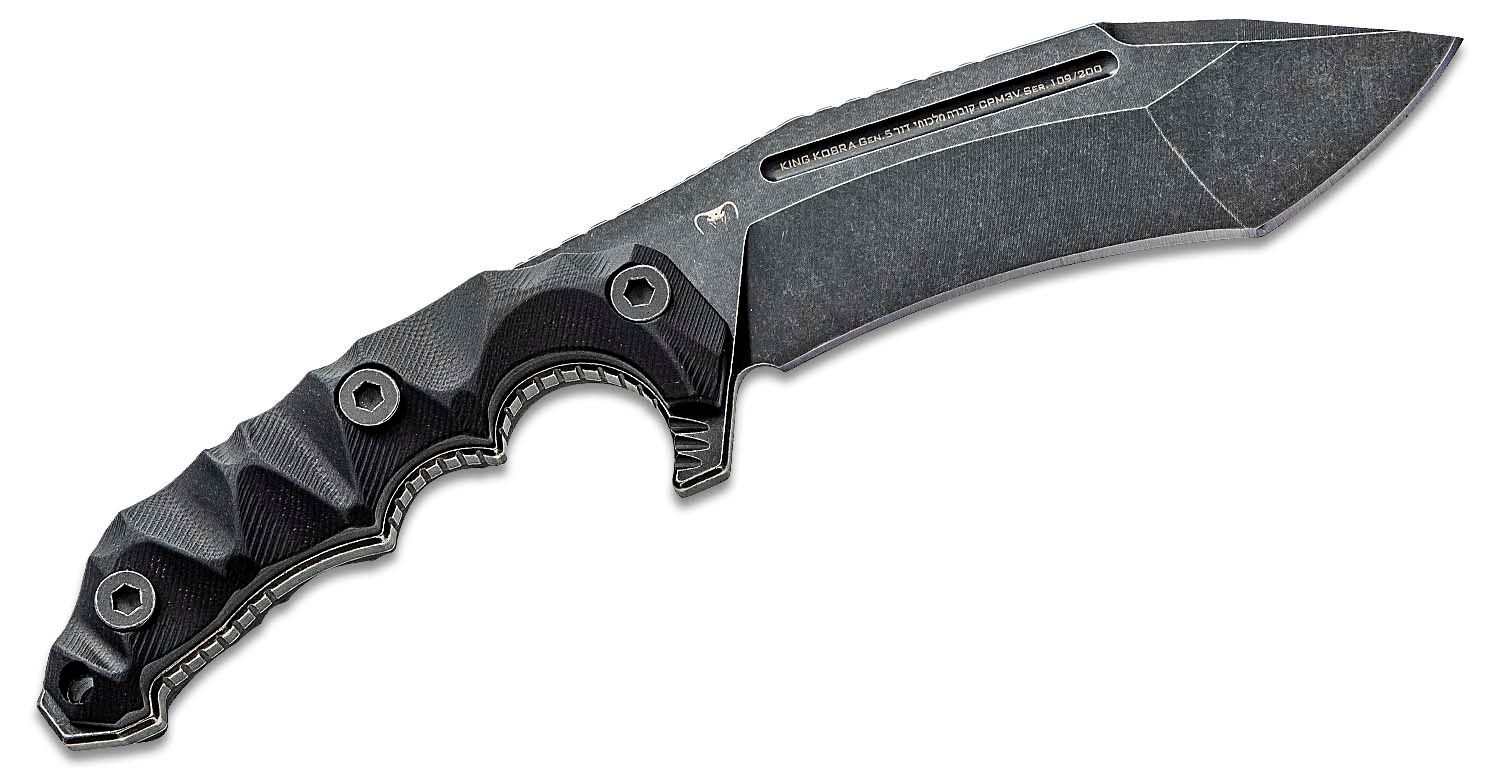 LOTAR Combat King KOBRA Gen.5 ARAFEL Fixed Blade Knife 5.25