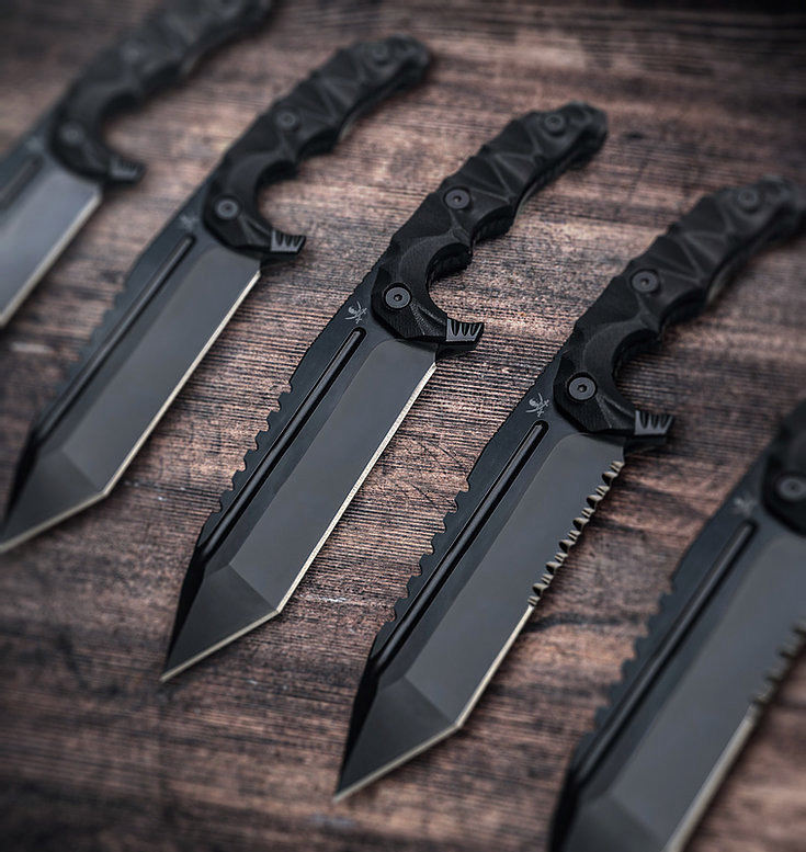 LOTAR Combat KATTLAN Gen.2 Alpha King GHOST Fixed Blade Knife 5.7