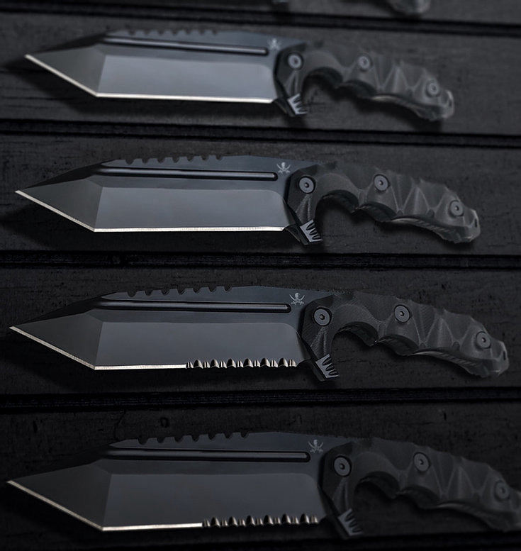 LOTAR Combat KATTLAN Gen.2 Alpha King GHOST Fixed Blade Knife 5.7