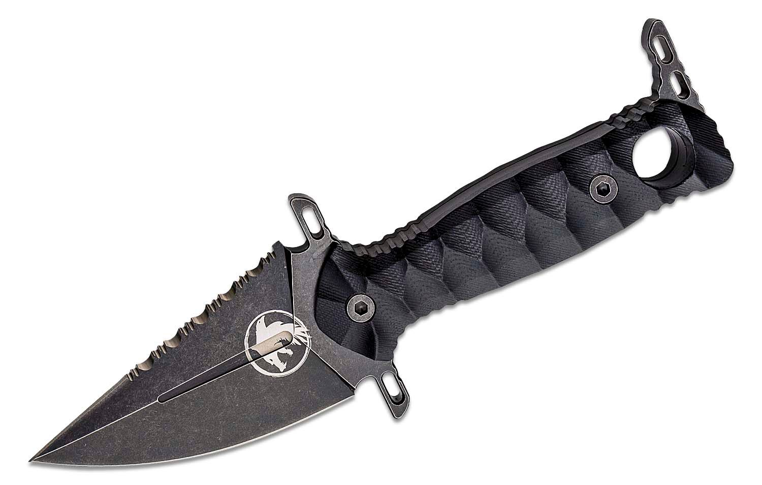 LOTAR Combat OREV Gen.3 LONE WOLF Custom Edition Concealed Carry Fixed  Blade Knife 4