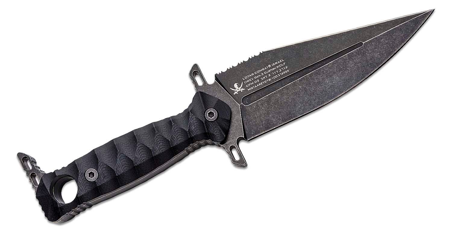 LOTAR Combat OREV Gen.3 LONE WOLF Custom Edition Fixed Blade Knife 5.75