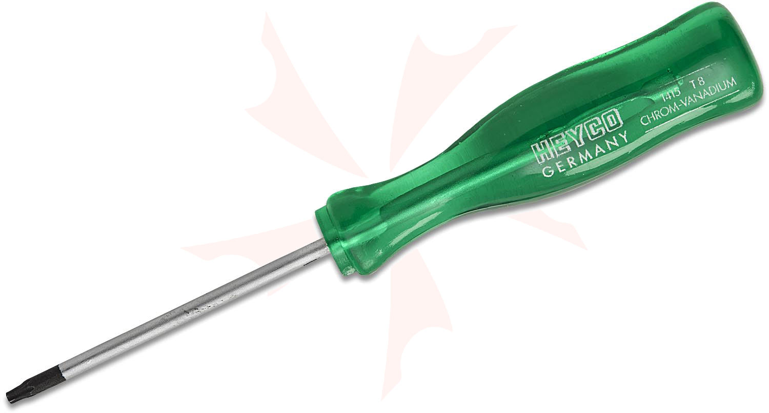LynchNW Lynch Heyco 4150008 T8 Torx Screwdriver with Acetate