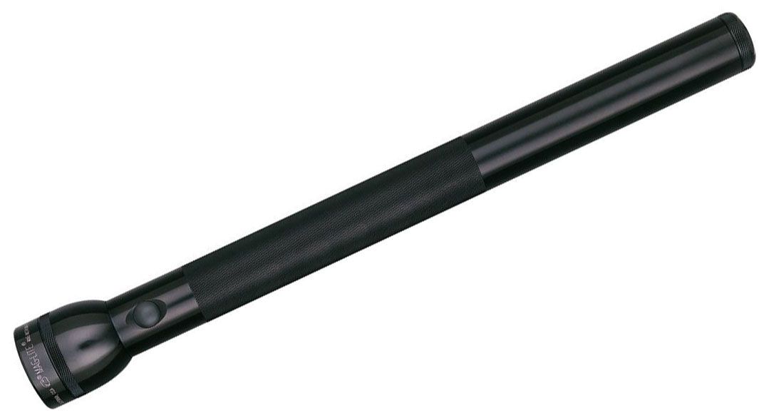 MagLite 6 D Cell Flashlight Black Handle - KnifeCenter - S6D016