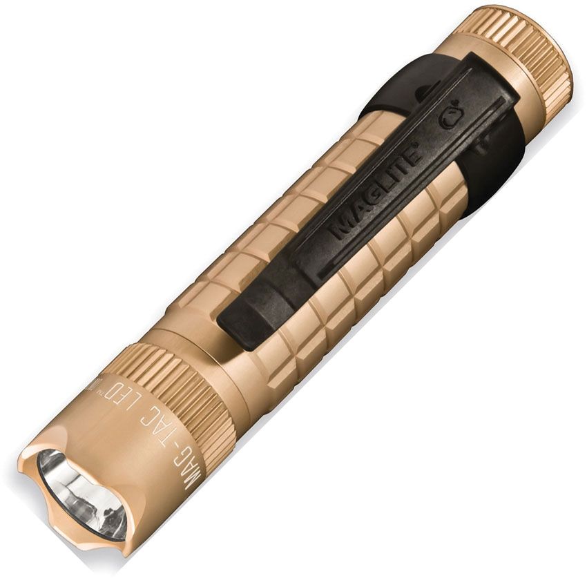 Mag-Tac LED Flashlight, Tan, 320 (SG2LRD6) - KnifeCenter Discontinued