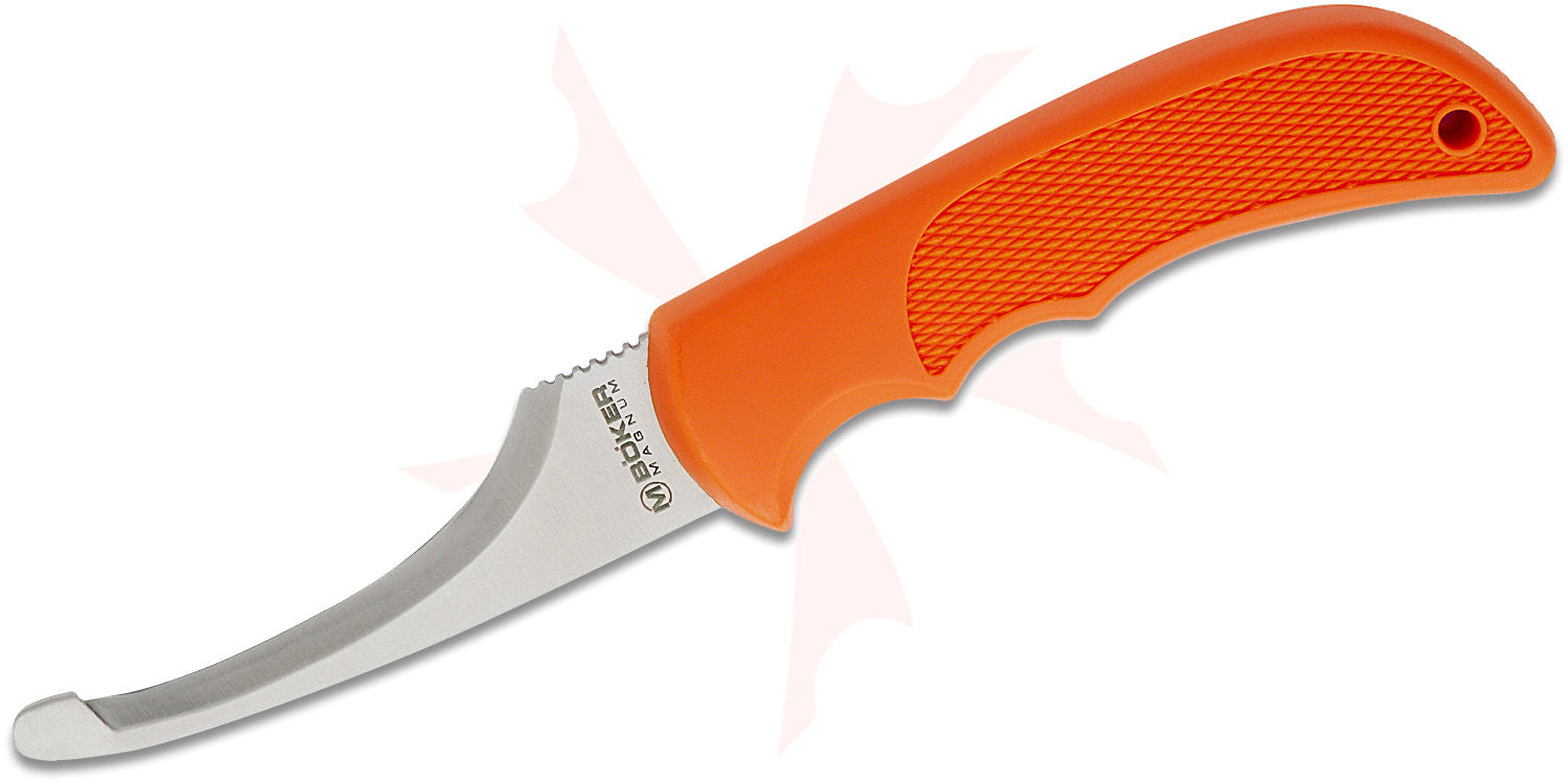 Boker Magnum HL Fixed Blade Gutting Knife 3.54" 440C Satin Blade