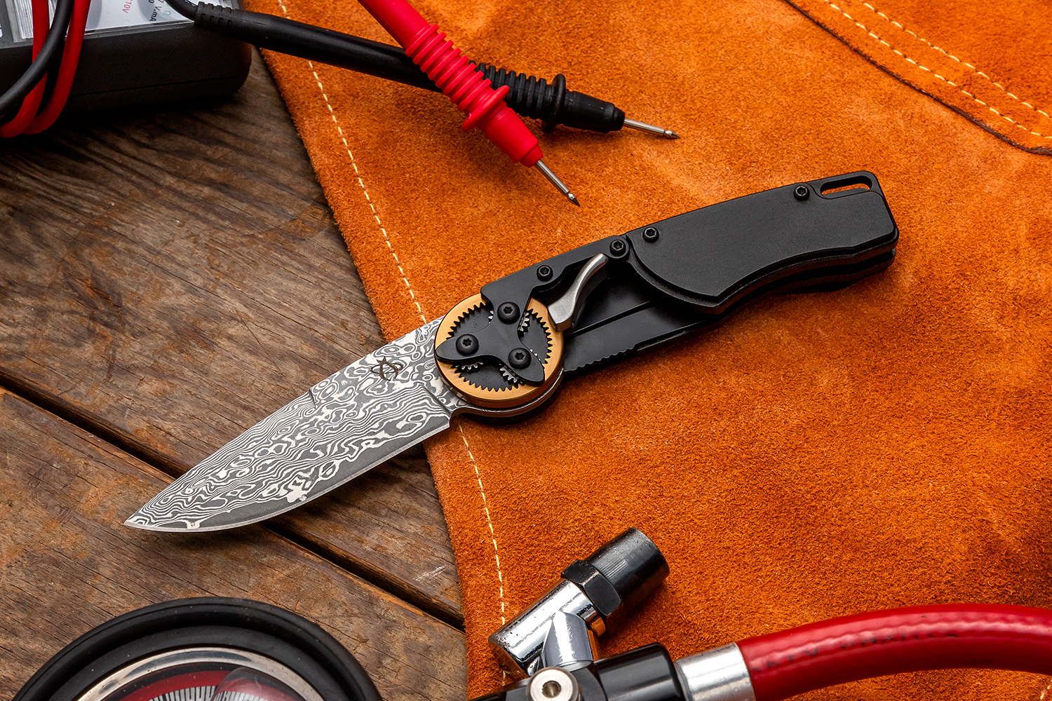 Mantis GH2027DP 2021 G & G Hawk Designs Gearhead Folding Knife