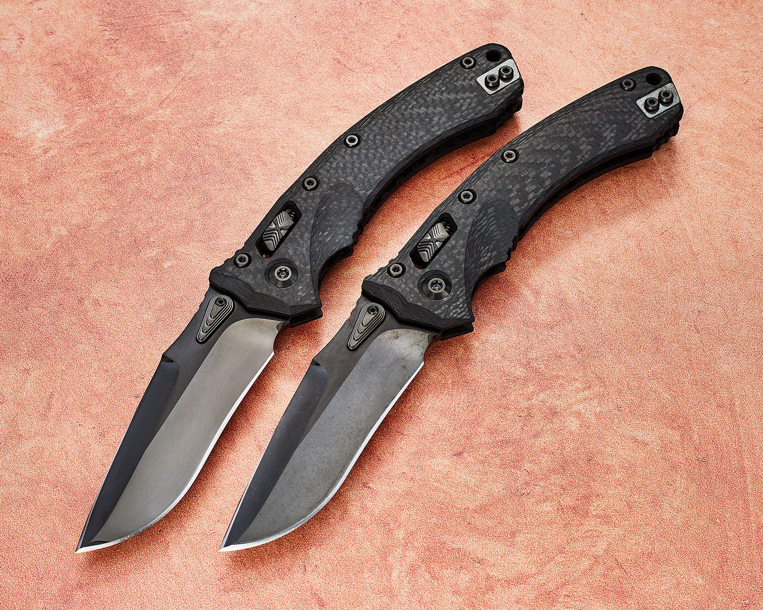 Marfione Custom Knives Amphibian RAMLOK Manual Folding Knife 3.875