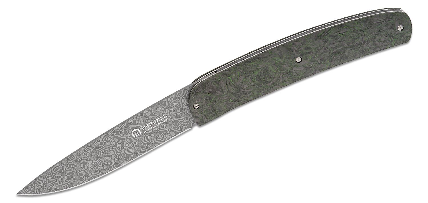 Maserin 380/DV Gourmet Liner Lock Folding Knife 3.875 Small Roses