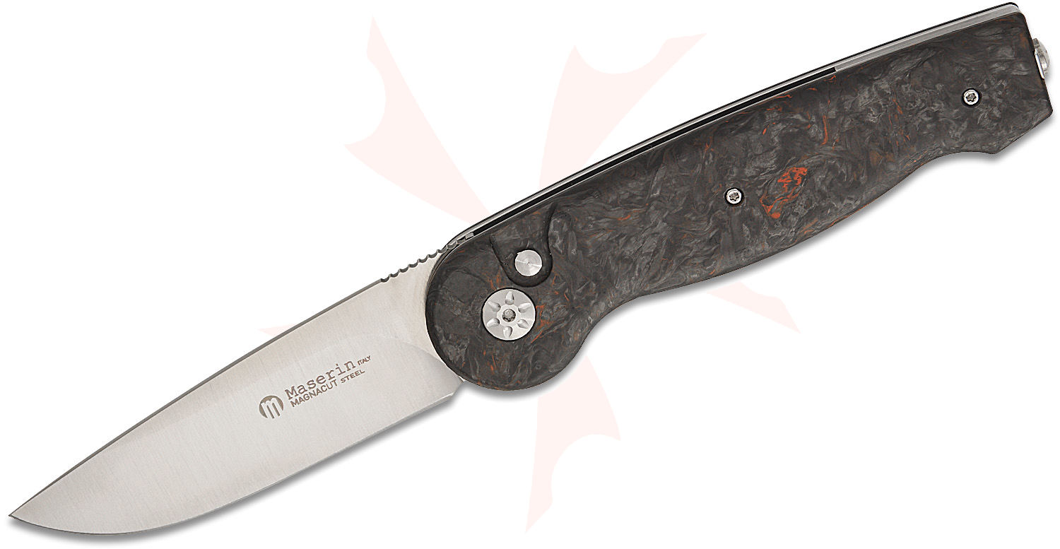 Maserin 490/FCA Summit Button Lock Folding Knife 3.35