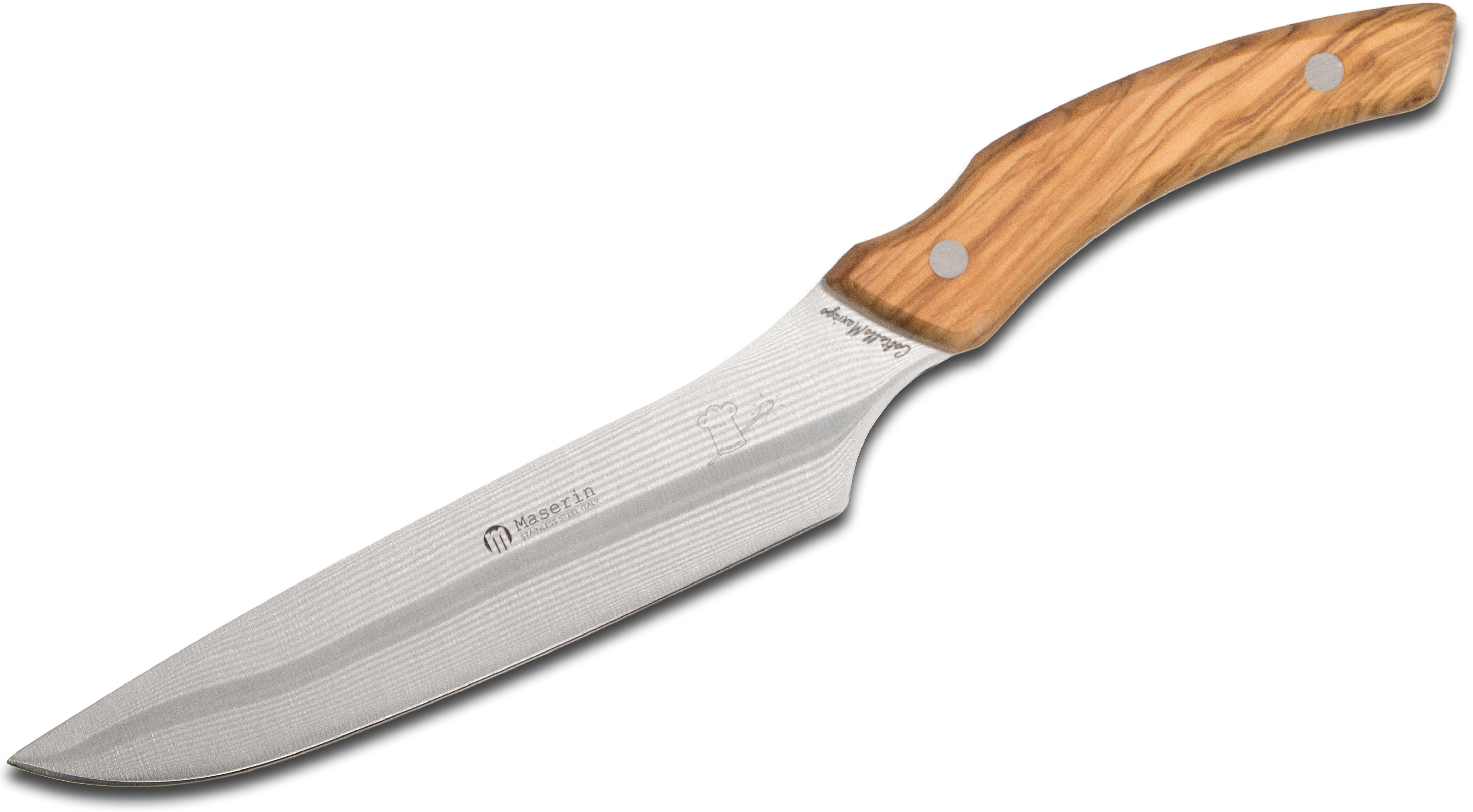 Olive Wood Handle Modern Truffle Slicer