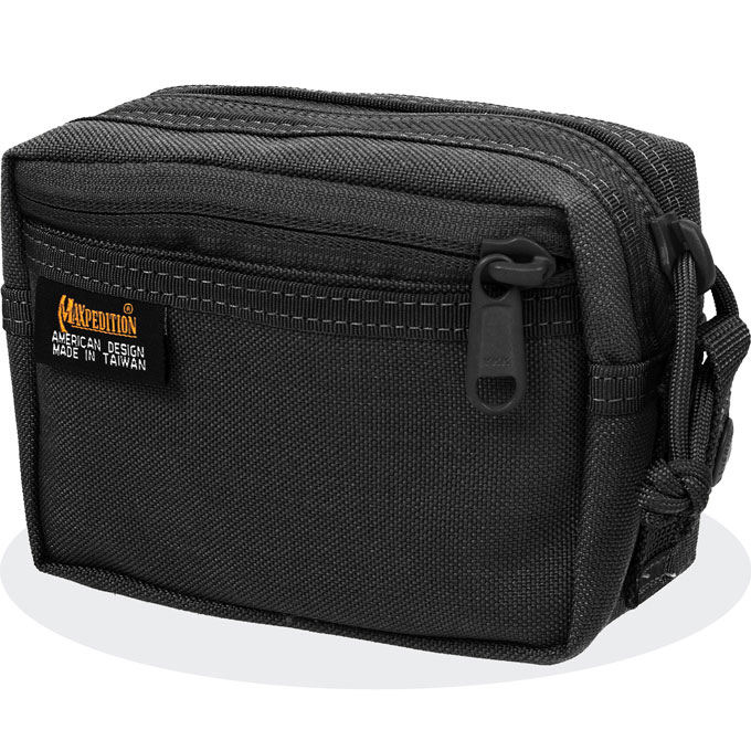 Maxpedition 0214B Four-By-Six Pouch, Black - KnifeCenter