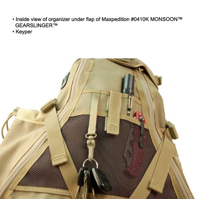 Maxpedition Monsoon Gearslinger Khaki Hydration - Blade HQ