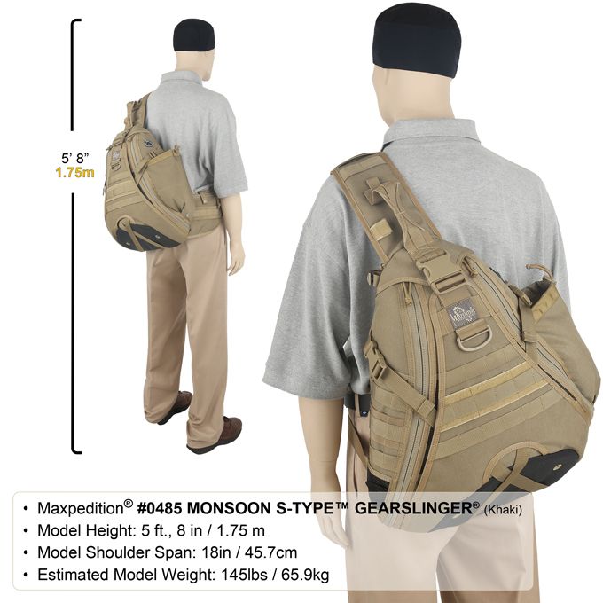 MAXPEDITION Backpack MONSOON Gearslinger KHAKI