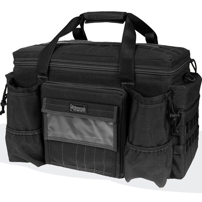 Maxpedition 0615B Centurion Patrol Bag, Black - KnifeCenter