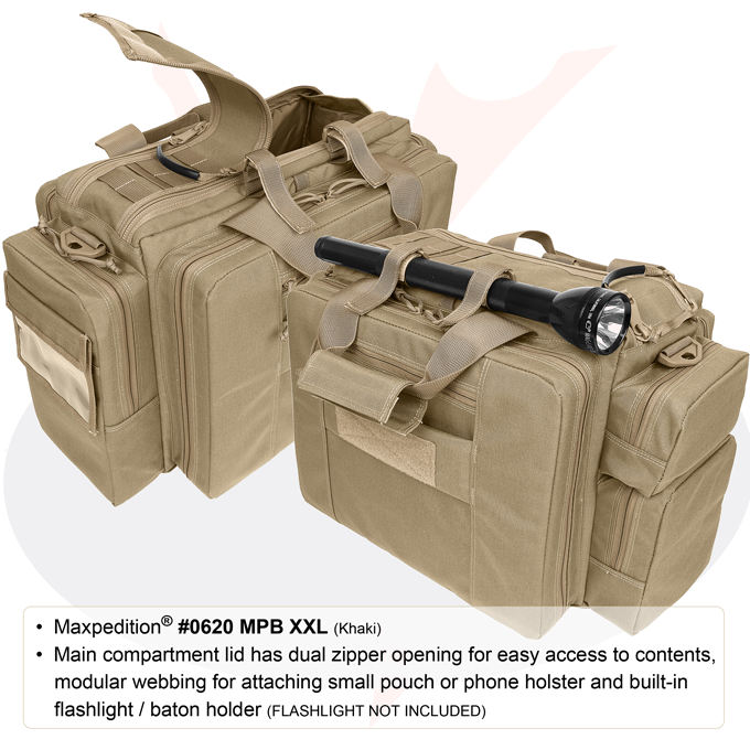 Maxpedition 0620K MPB XXL Multi Purpose Bag , Khaki - KnifeCenter