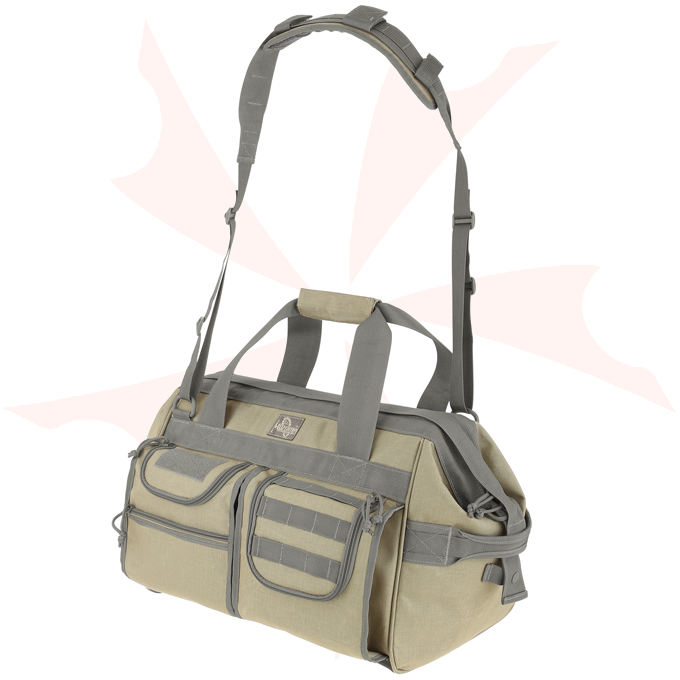 Maxpedition 0656KF Agent Kit Bag, Large, Khaki-Foliage