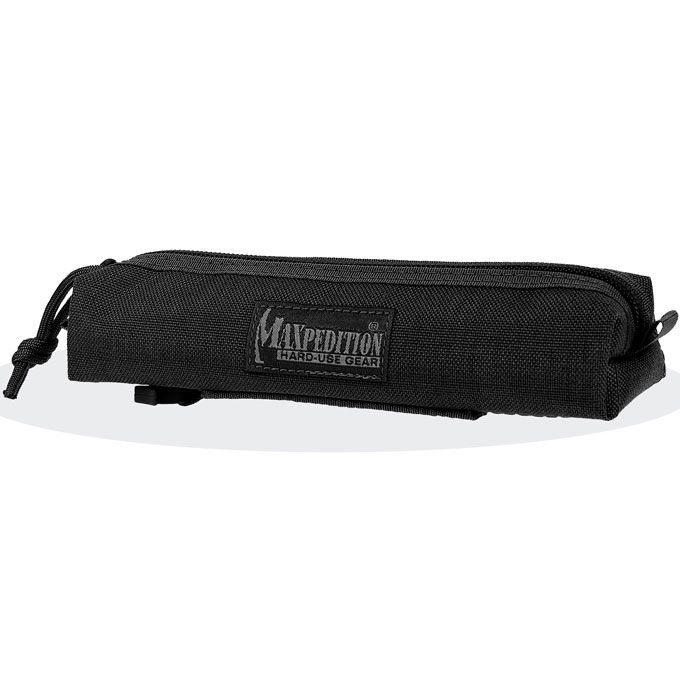Maxpedition 3301B Black 8" x 2" Cocoon Utility Pouch 