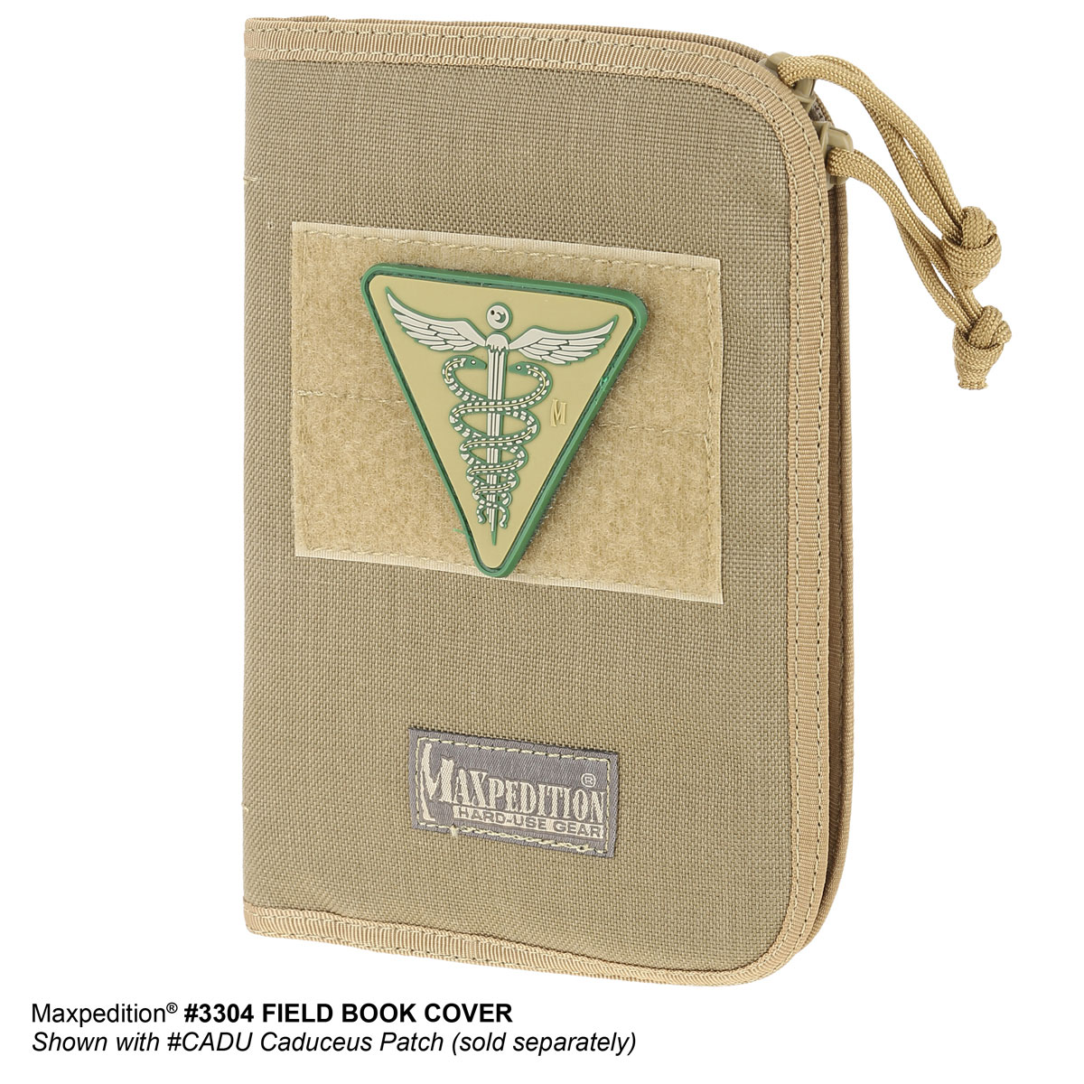 Maxpedition 3304G Field Book Cover, OD Green KnifeCenter Discontinued