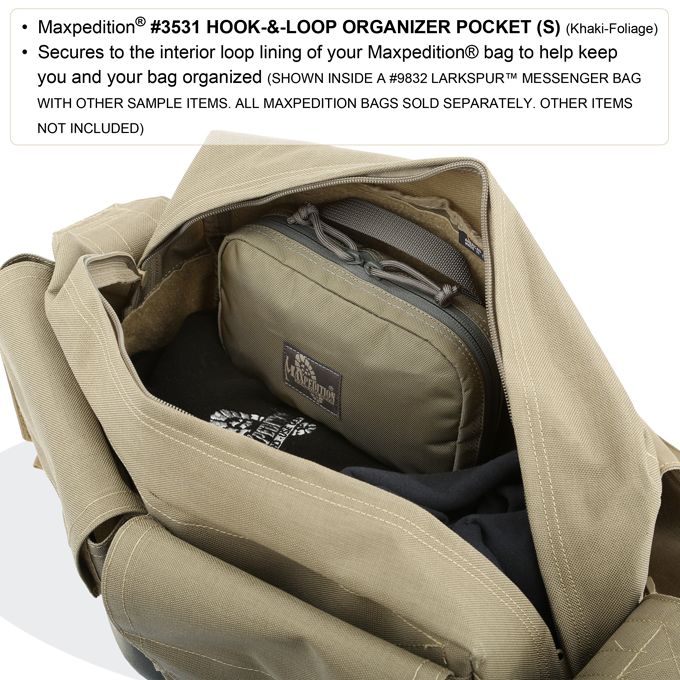 Hook & Loop Mini Organizer  Maxpedition – MAXPEDITION