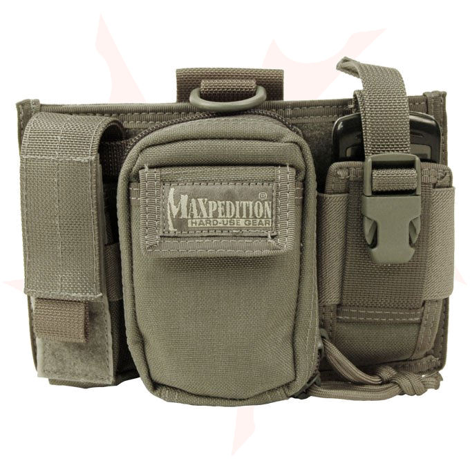 Maxpedition 0324F Triad Admin Pouch, Foliage Green - KnifeCenter