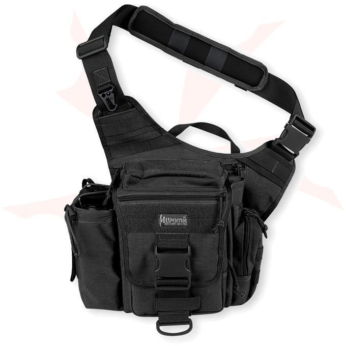 Maxpedition 0412B Jumbo Versipack, Black - KnifeCenter