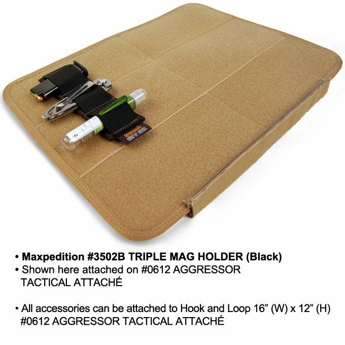 Maxpedition Triple Mag Holder Blk by Maxpedition