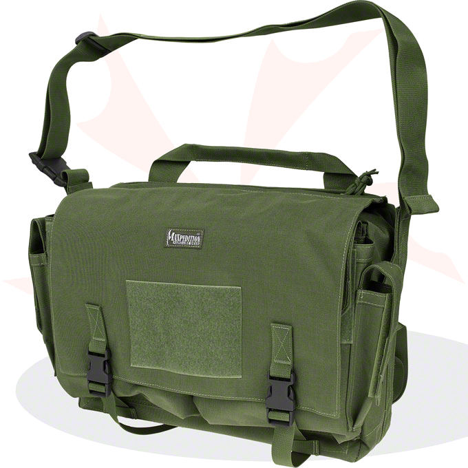 Maxpedition 9832G Larkspur Messenger Bag (Small), OD Green