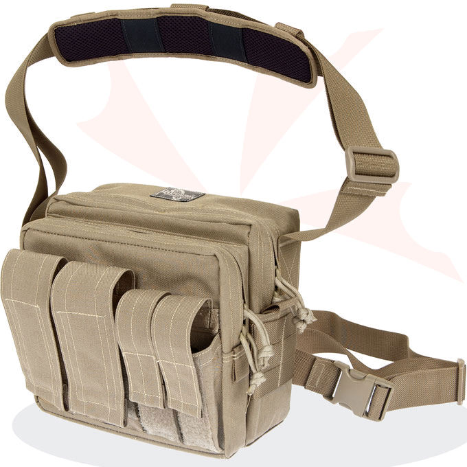 Maxpedition 9833K Active Shooter Bag - Mag Front, Khaki