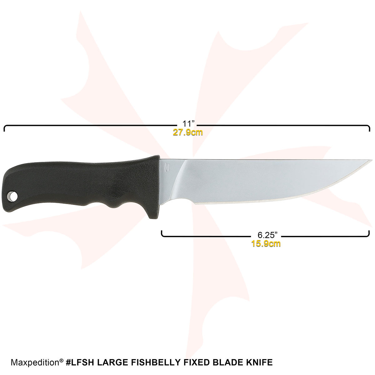 Maxpedition LFSH Large Fishbelly Fixed 6.25