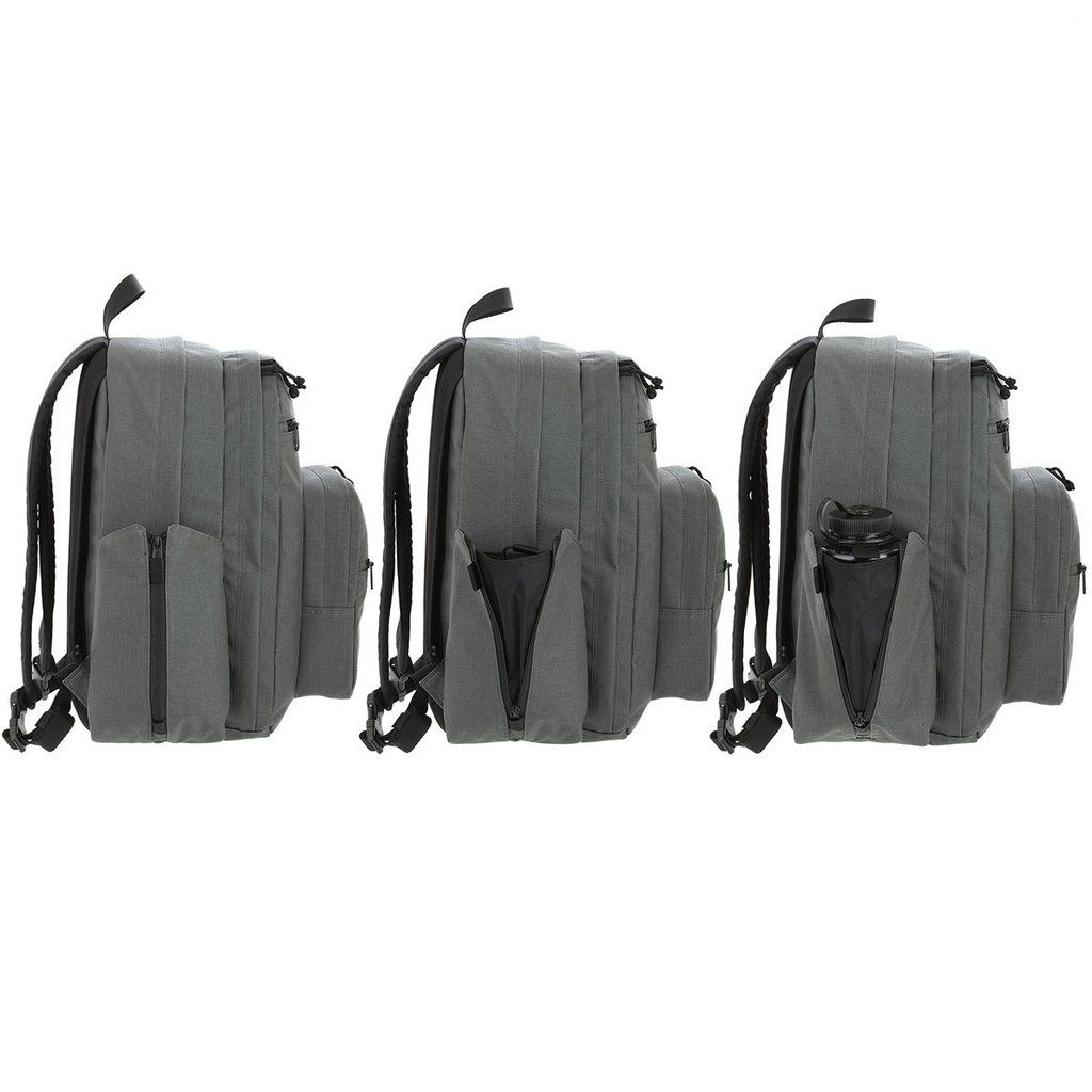 Maxpedition Havyk-2 Backpack With Expandable Bottle Holders Wolf-Gray Nylon